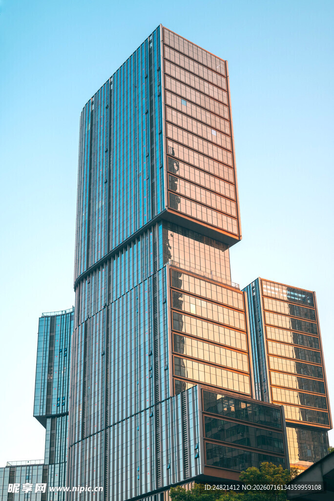 现代风格摩天大楼建筑