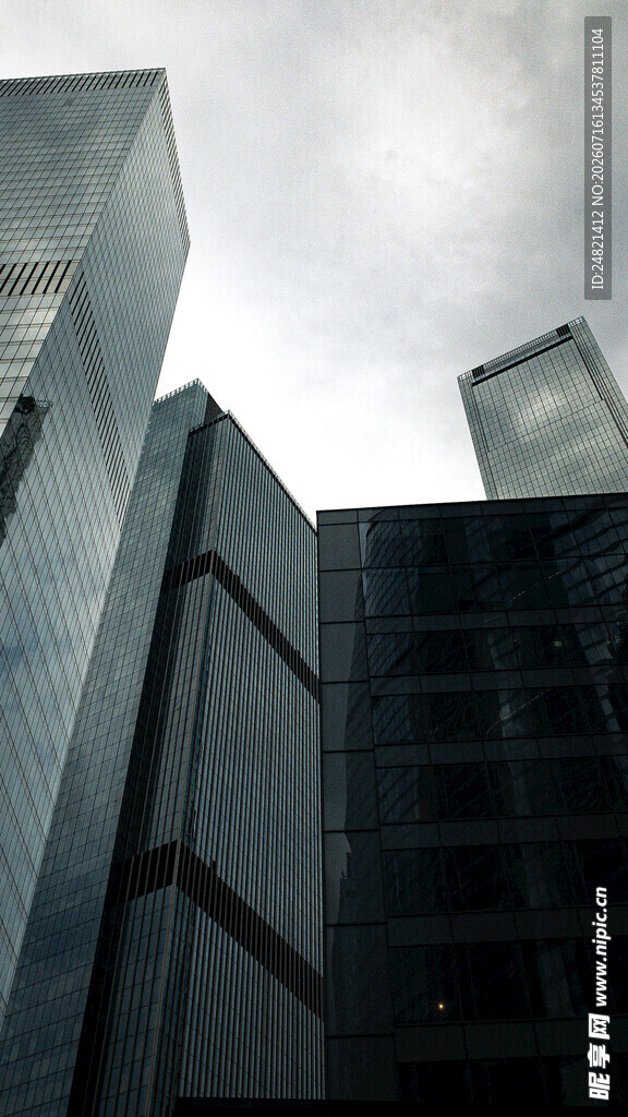 现代都市高楼景观