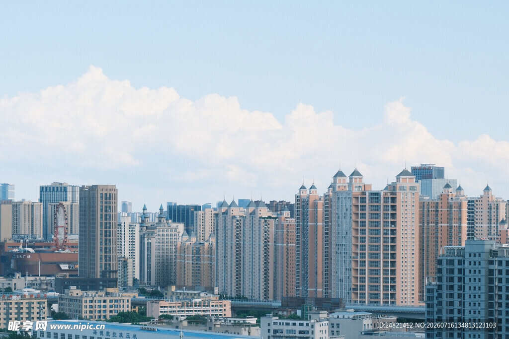 城市高楼景观