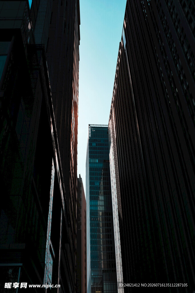 都市高楼景象
