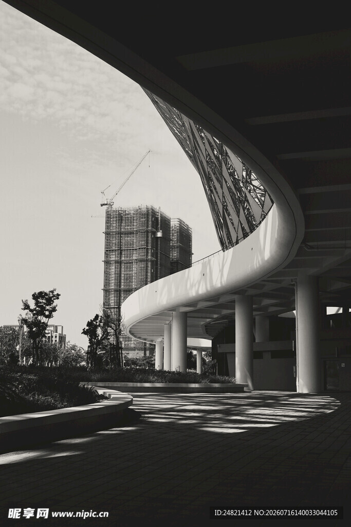 城市高架桥景观