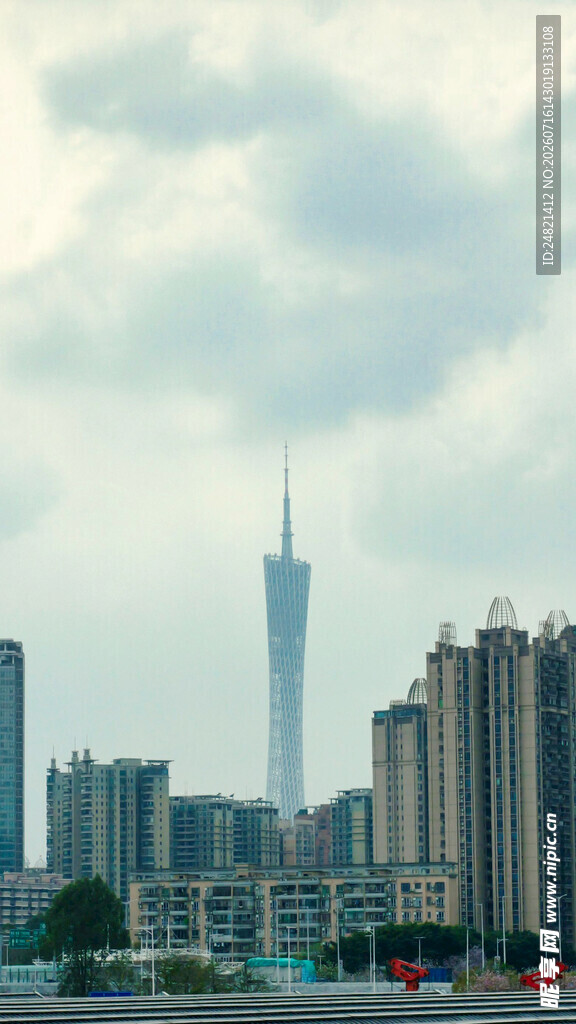 广州城市天际线景观