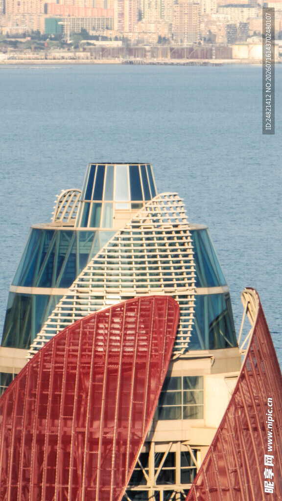海滨独特建筑景观