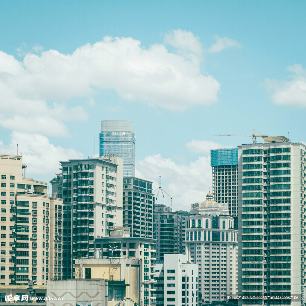 现代都市高楼景观