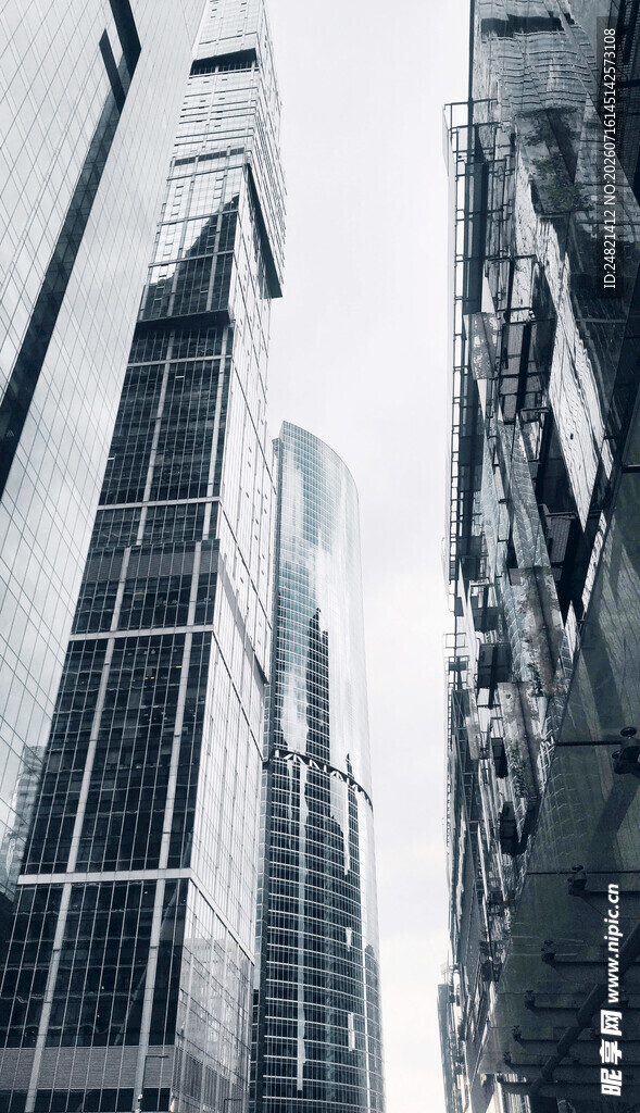 现代都市高楼景观