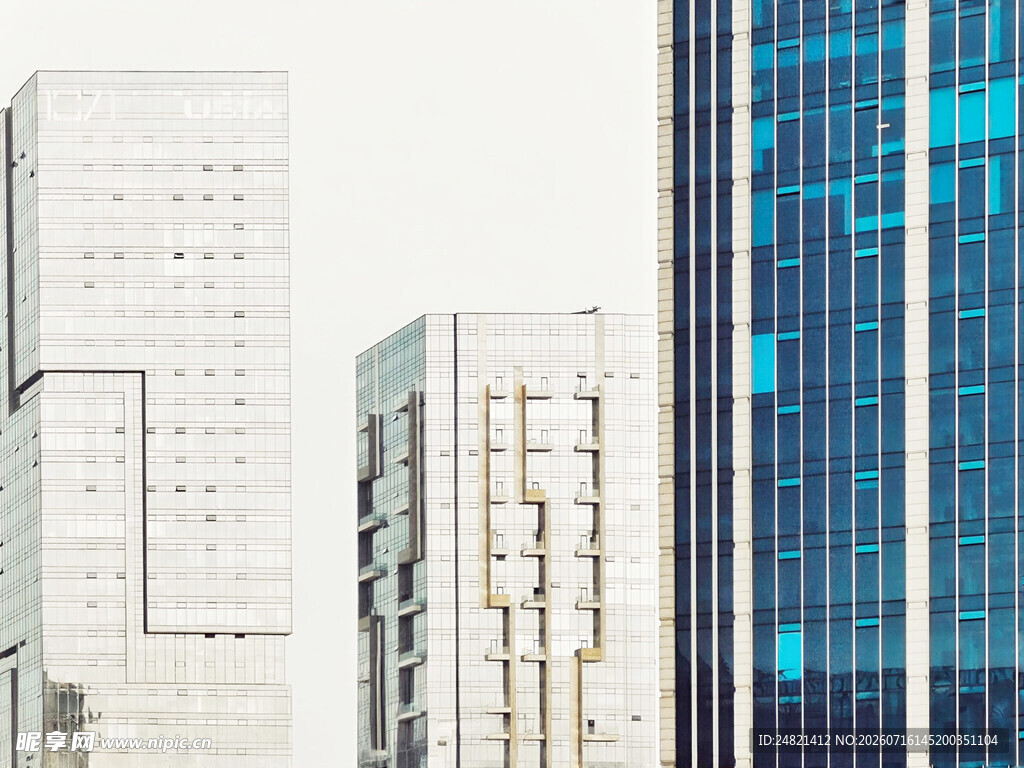 现代都市高楼建筑景观