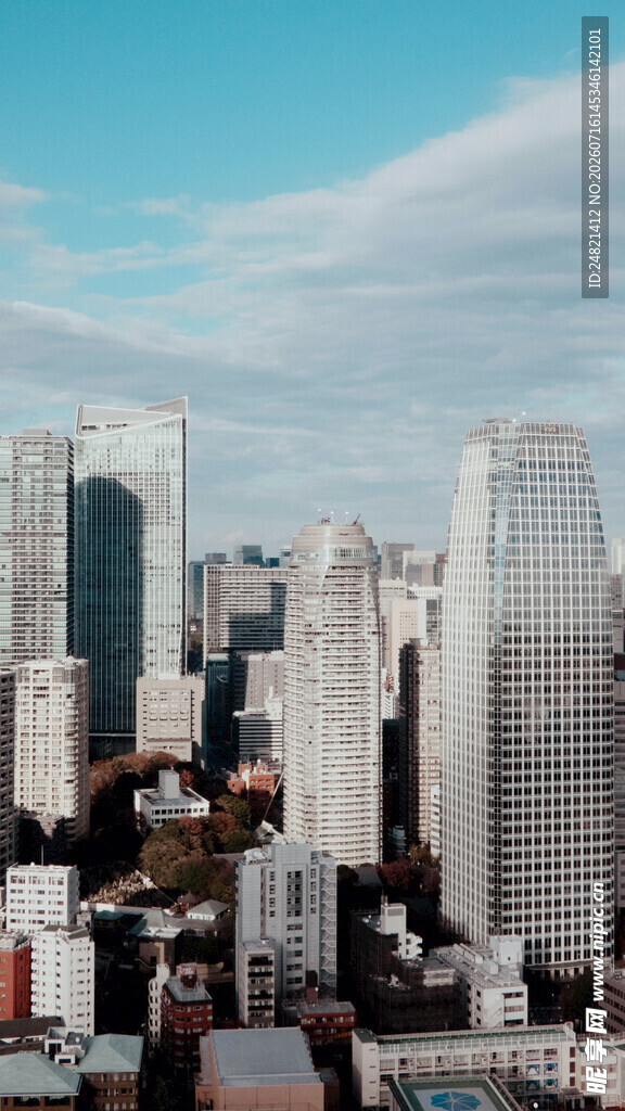 城市天际线景观