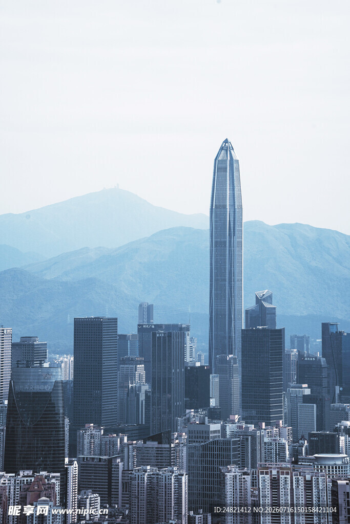 深圳都市天际线景观