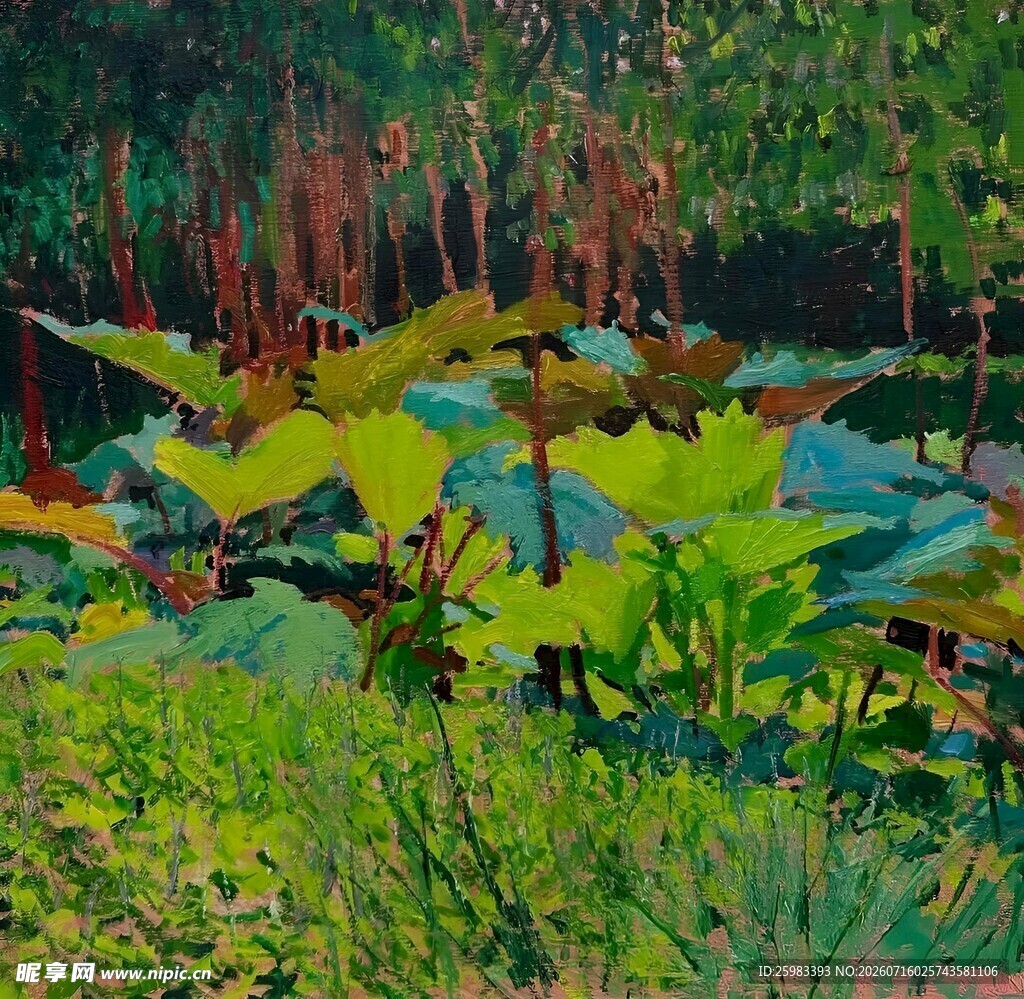 风景油画