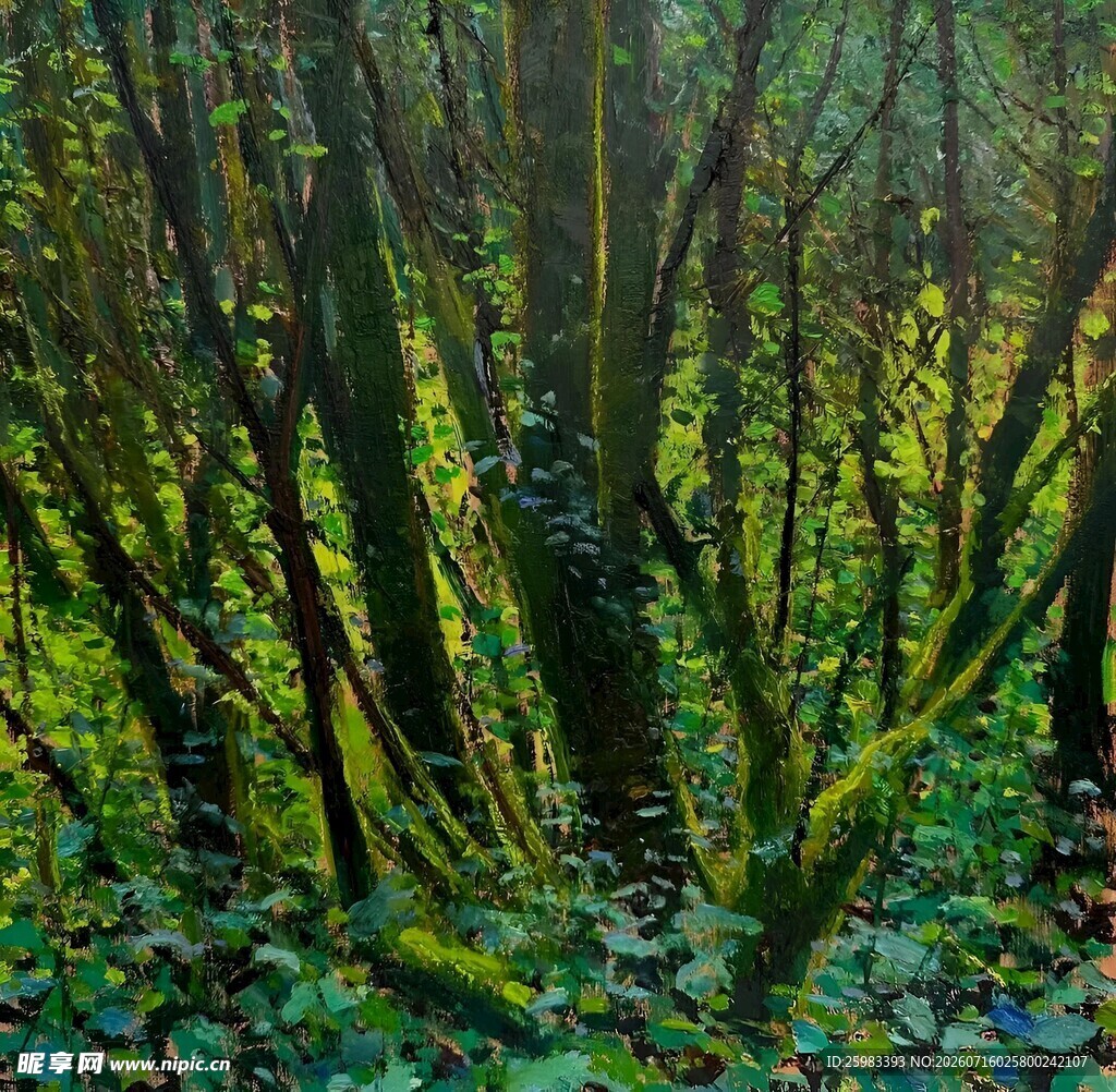 风景油画