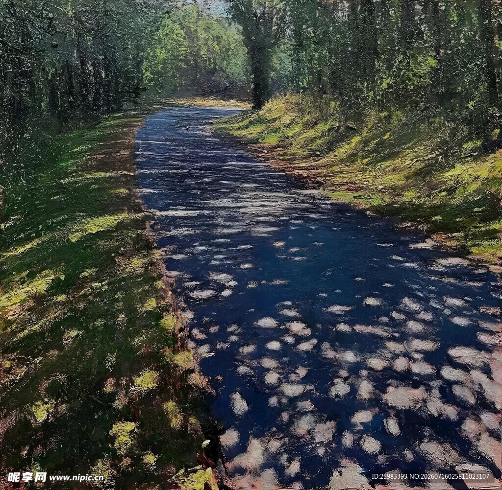 风景油画