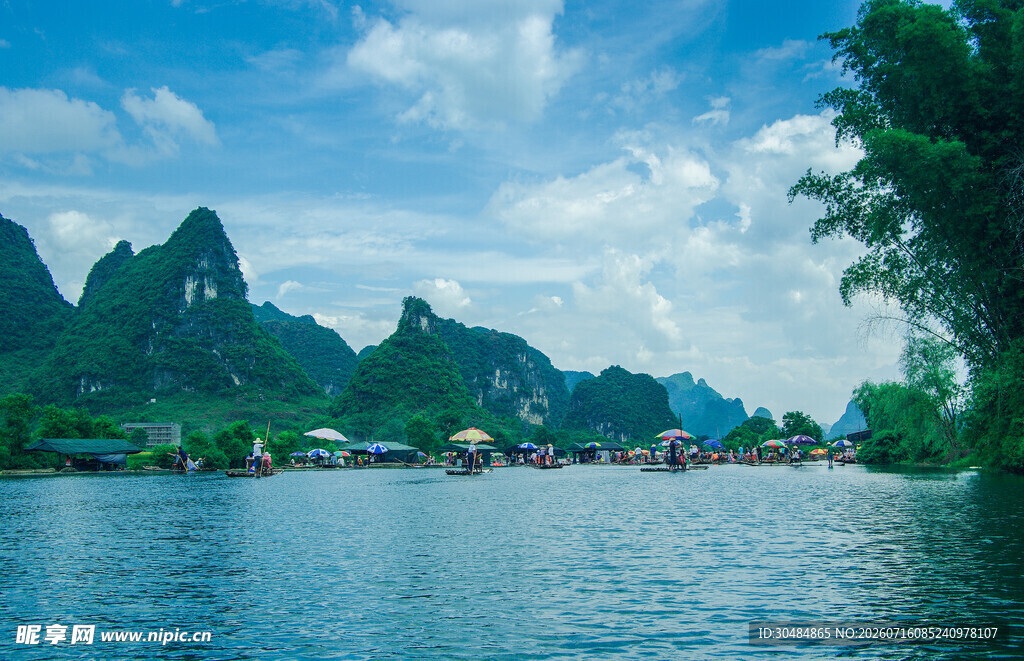 漓江山水美景如画