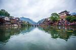 湘西凤凰古城水乡美景