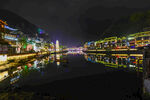 湘西凤凰古城夜晚
