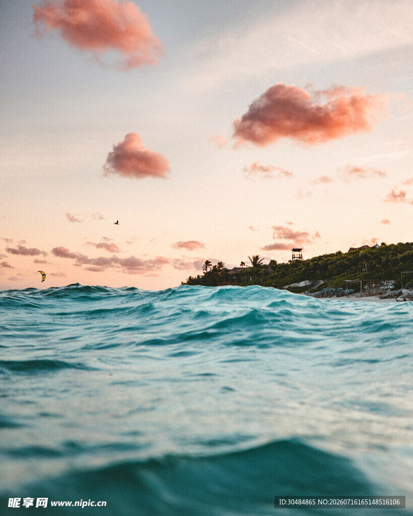 海上日落美景