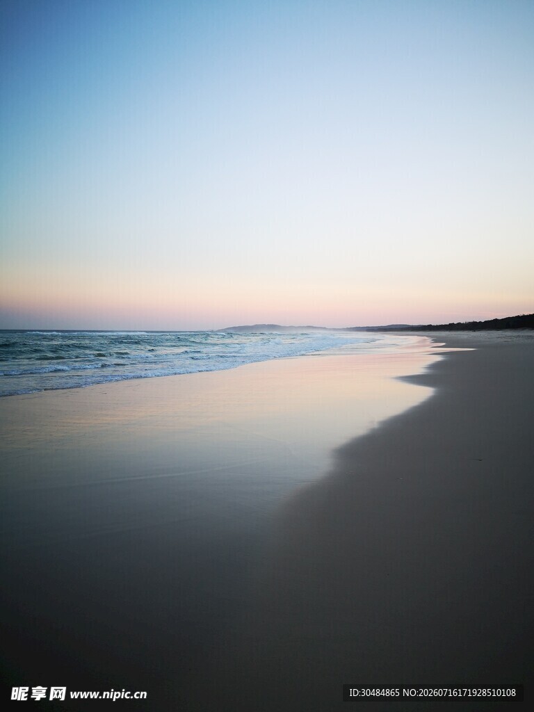海边黄昏美景