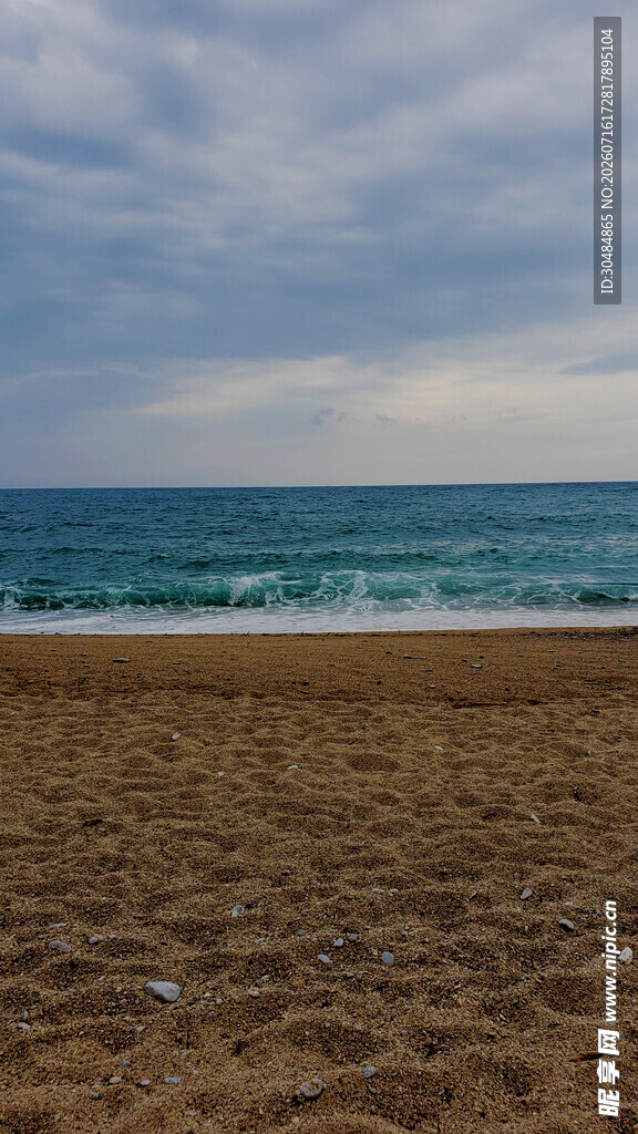 宁静海滩