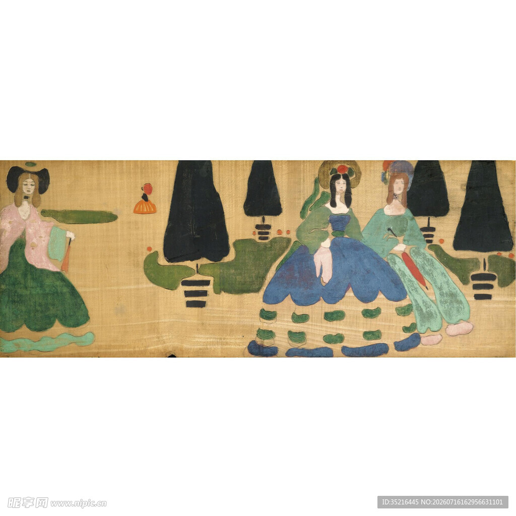 古代仕女图绘