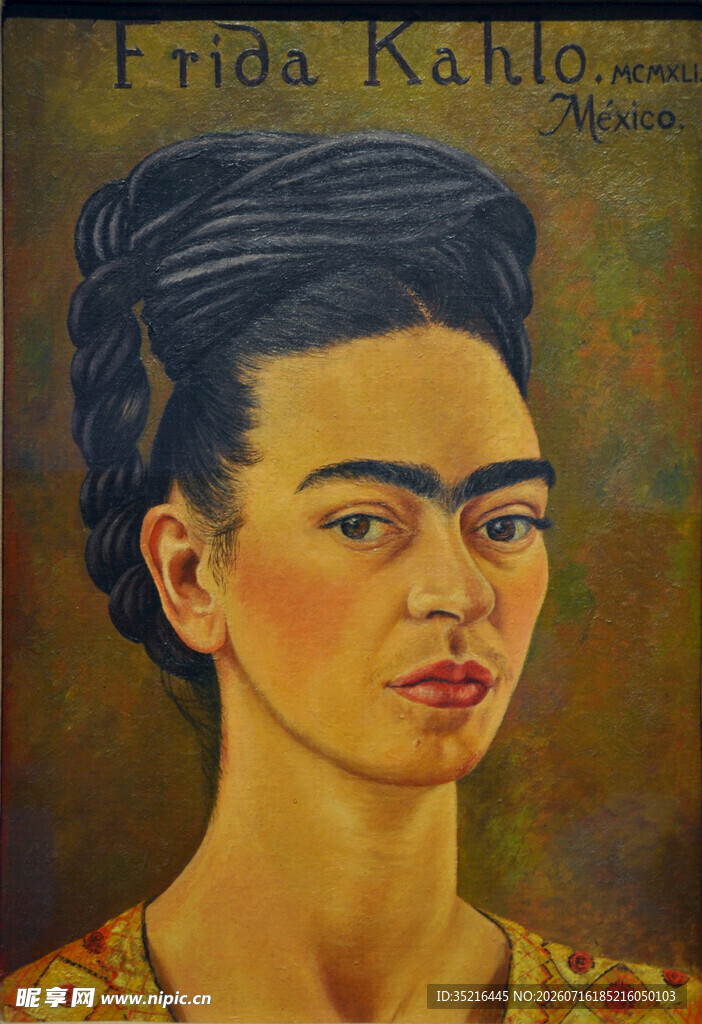 弗里达卡罗肖像画