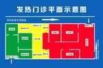 发热门诊平面示意图