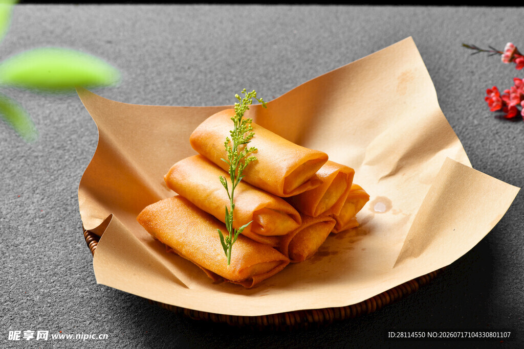 酥炸春卷
