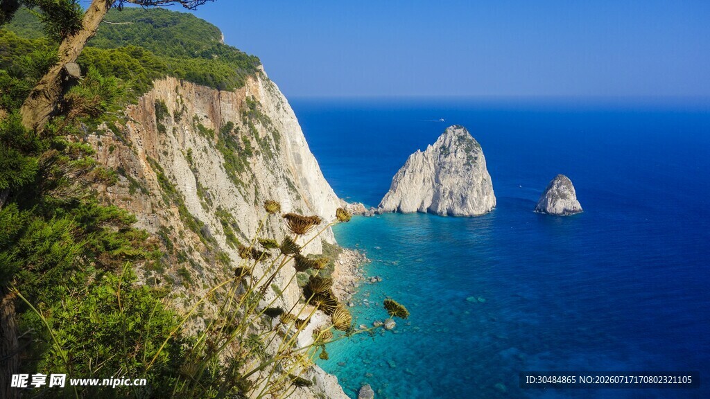 希腊扎金索斯岛绝美海景