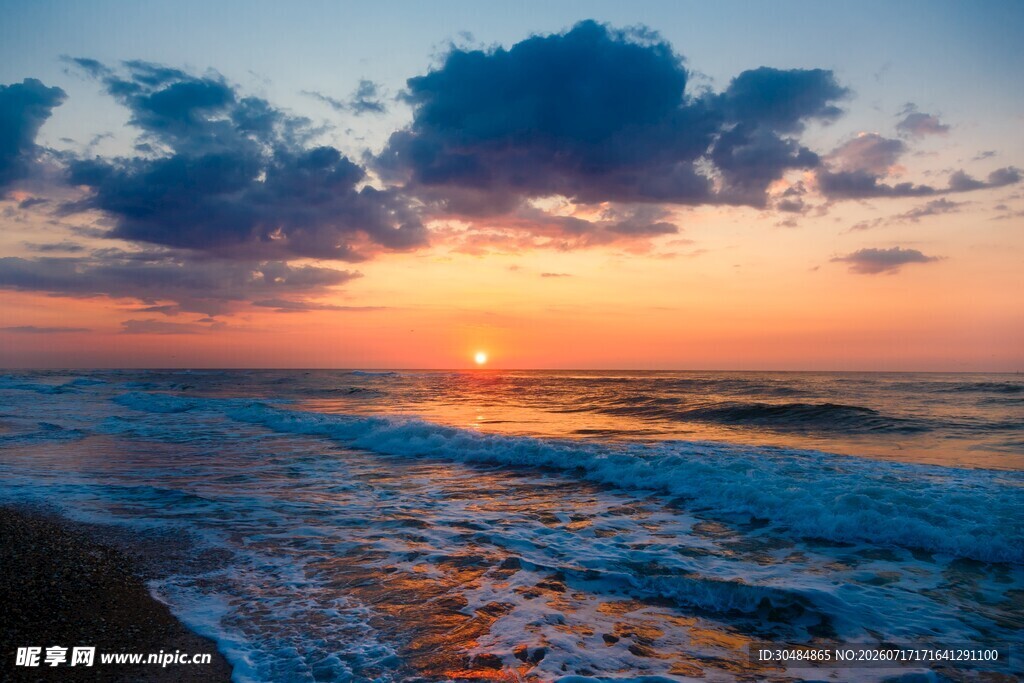 海边日落美景