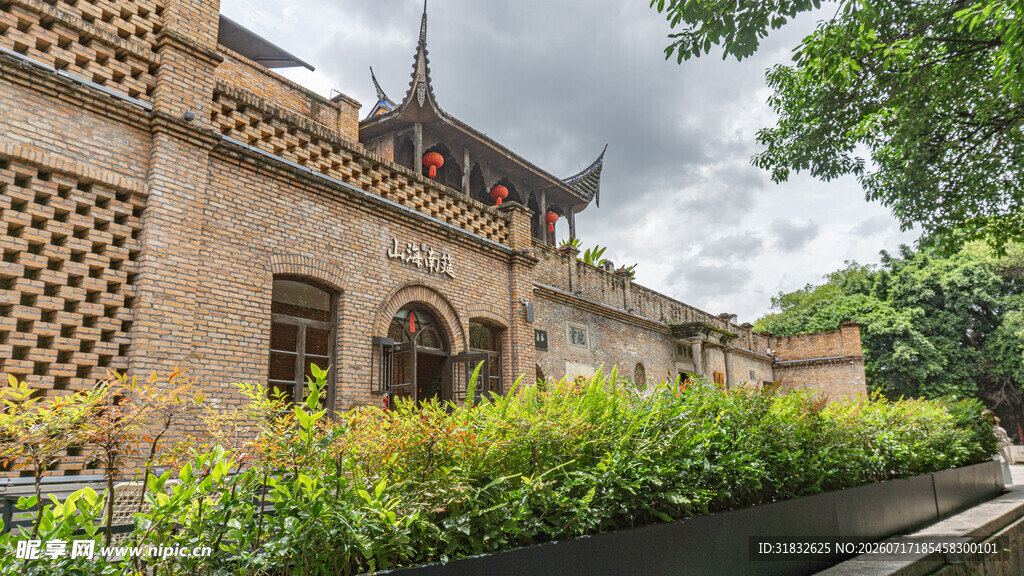 欧式风格古建筑景观