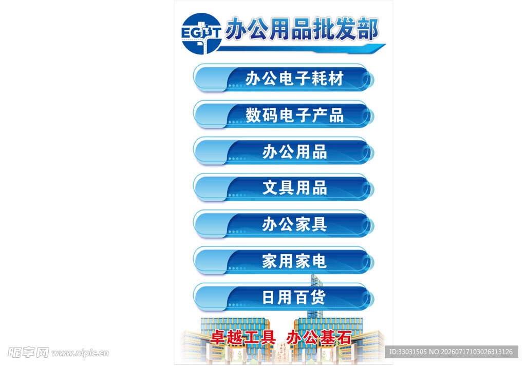 公共物品分类展示