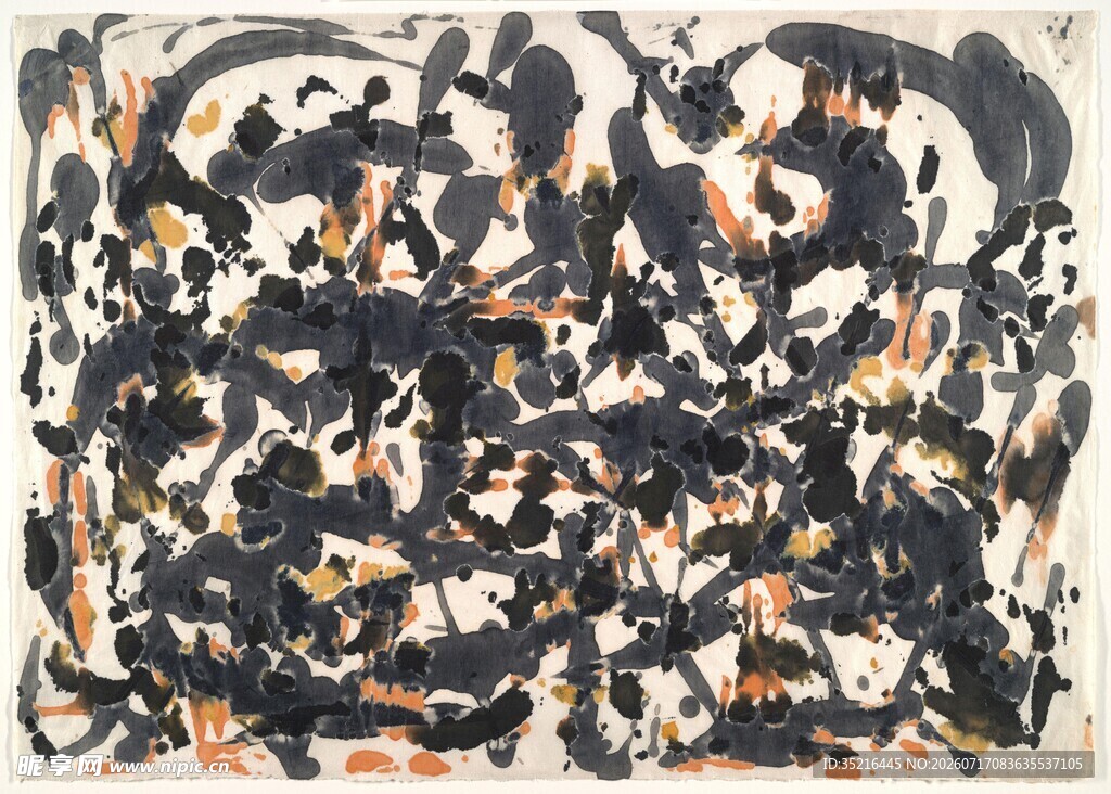 抽象艺术画作