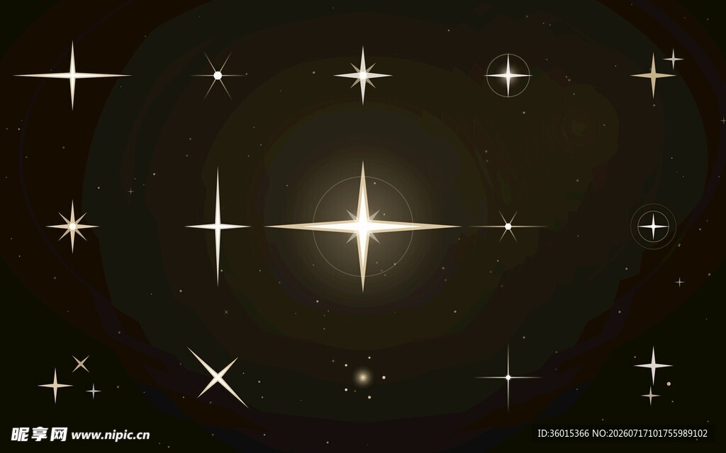 星光背景素材