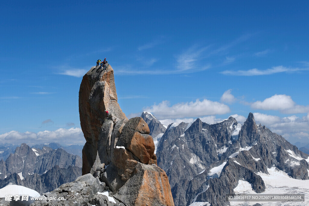 勃朗峰登山