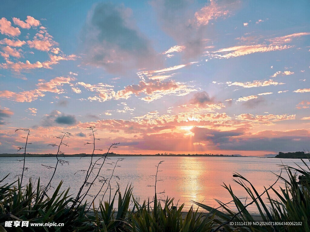 海边日落美景