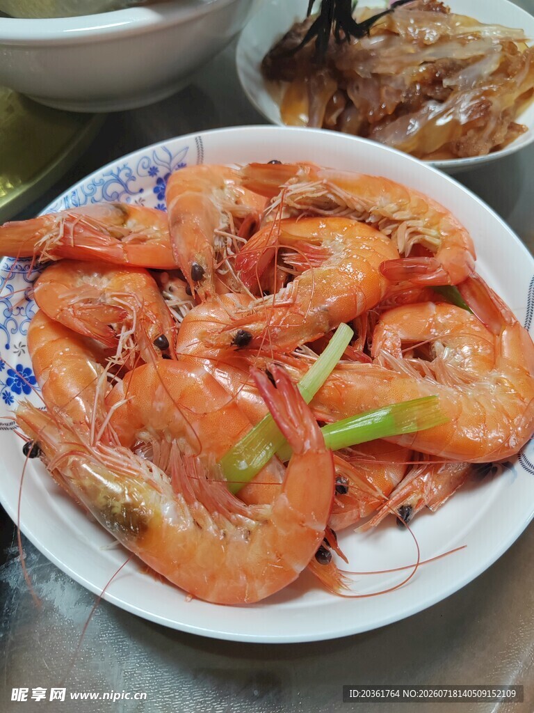 美味青椒炒大虾