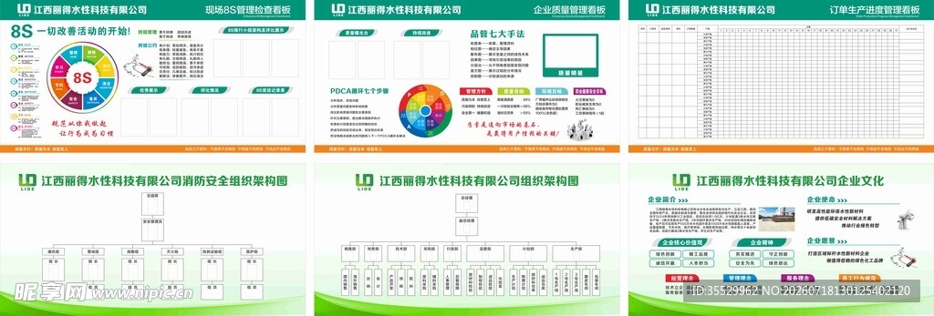 办公数据可视化界面展示