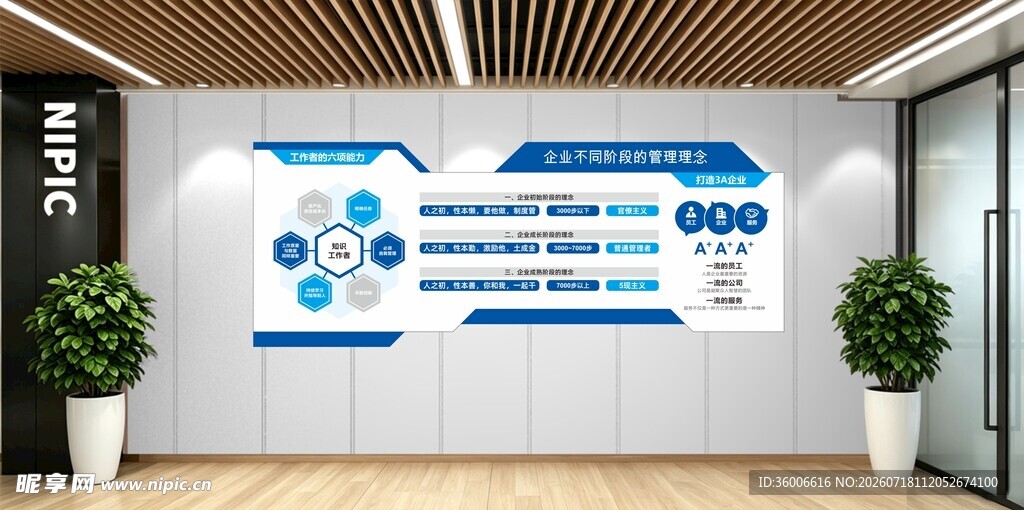 企业简介文化墙