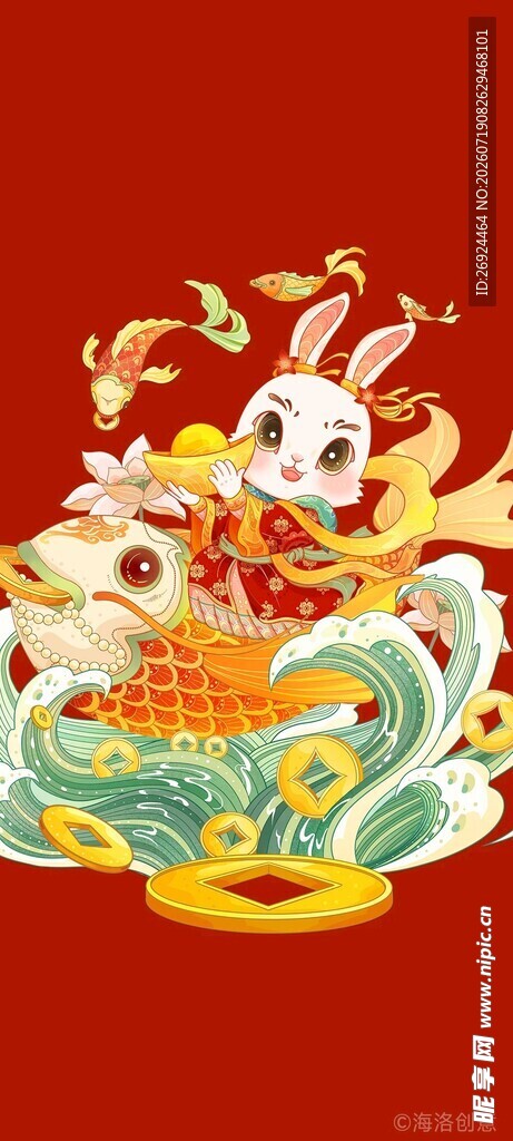 喜庆瑞兽贺岁图