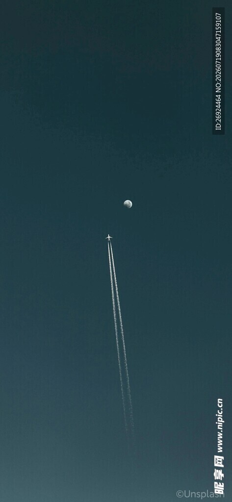 夜空中的神秘光束