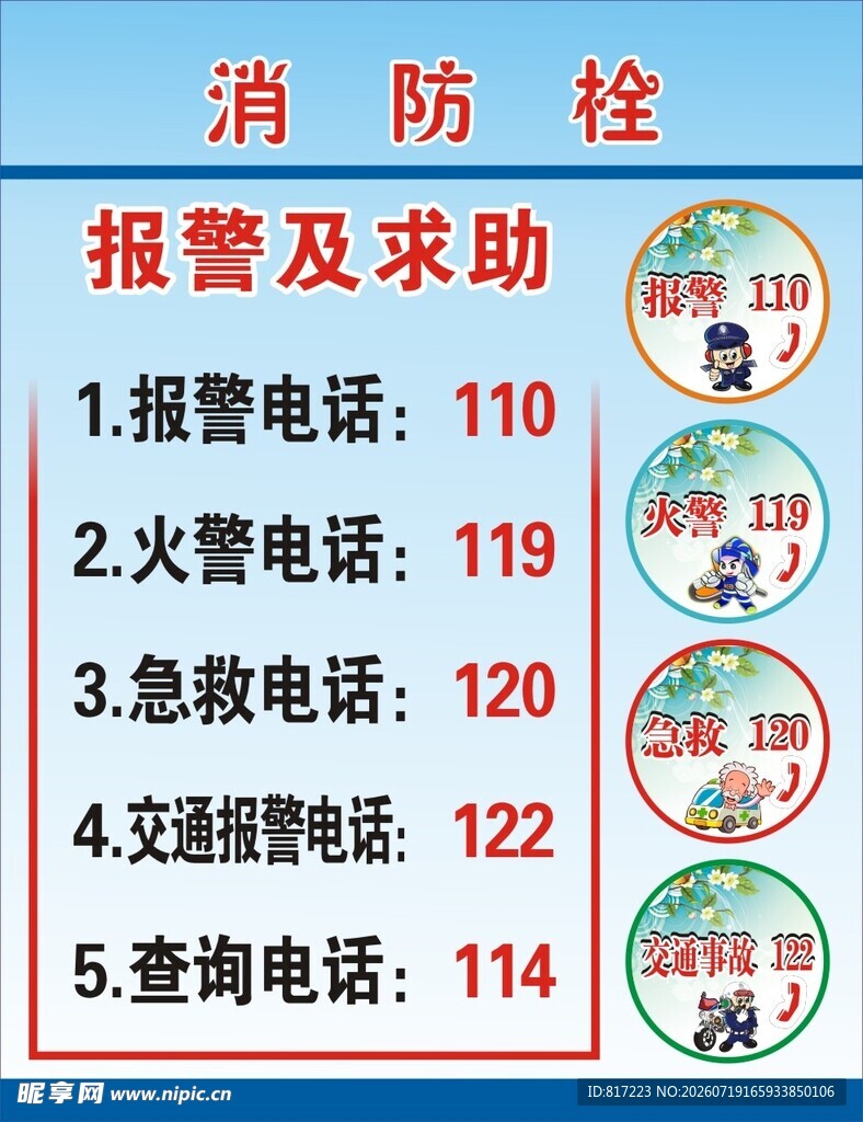 消防栓 报警求助号码