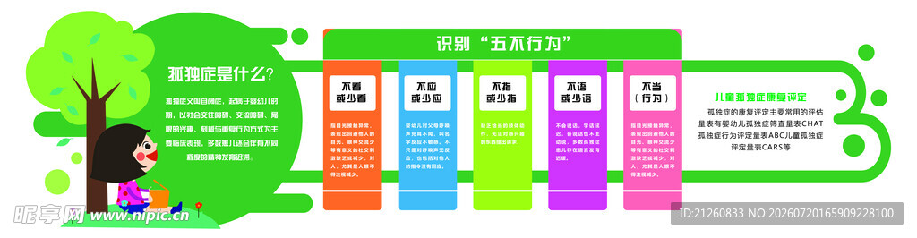 孤独症文化墙