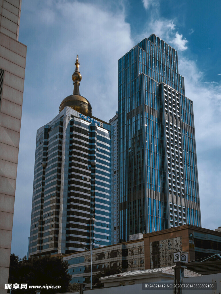现代都市高楼景观