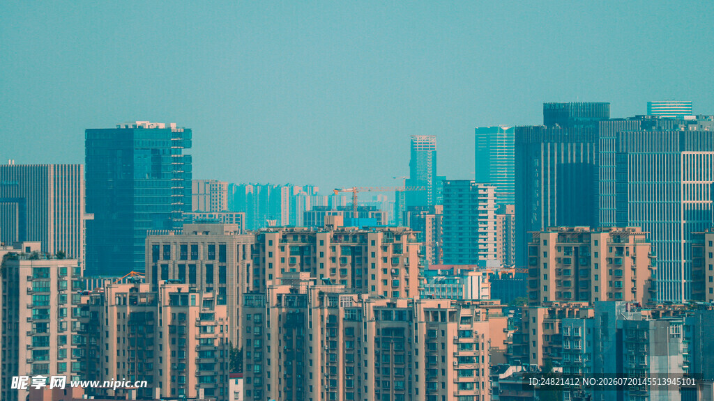 城市高楼景观