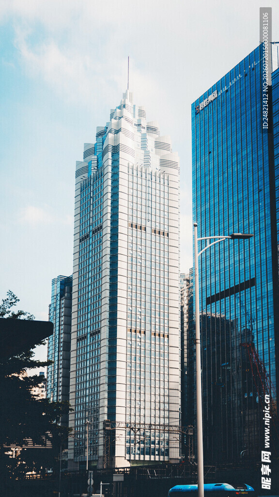 都市摩天大楼风景