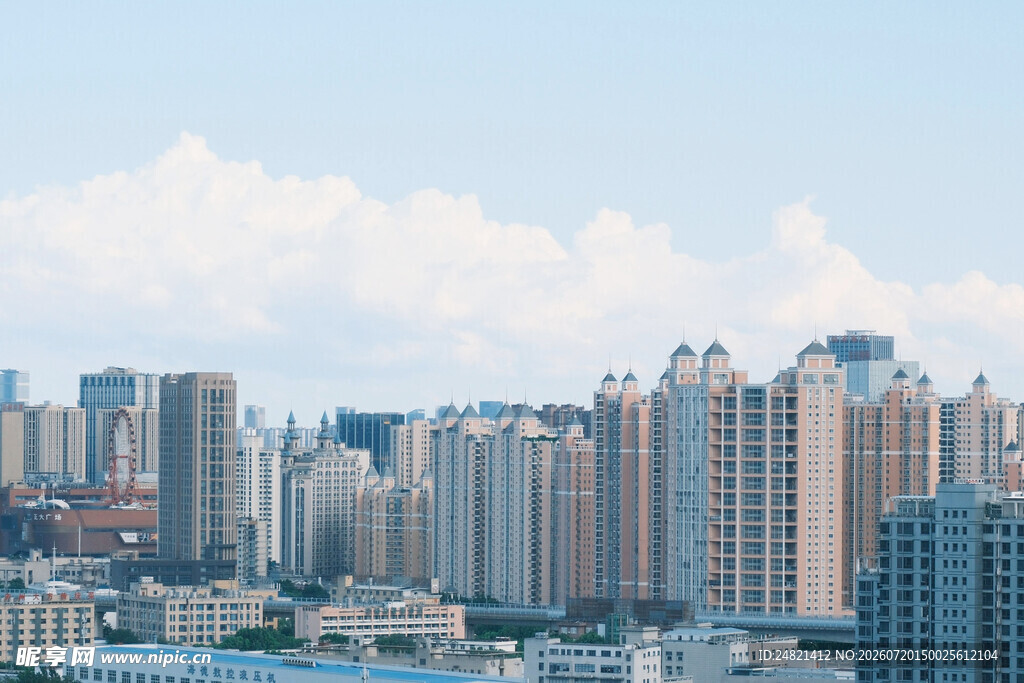 城市高楼景观