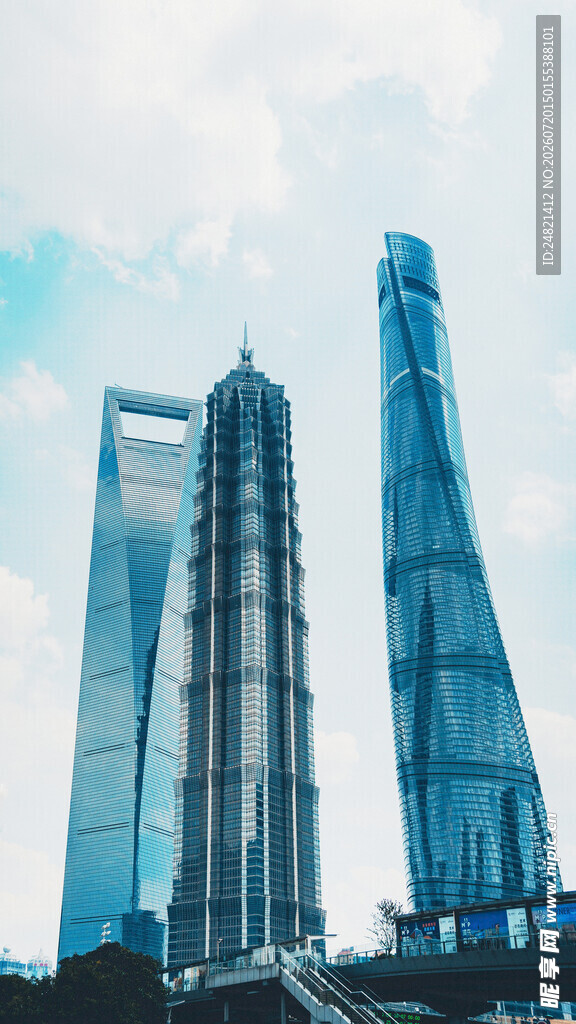 上海摩天大楼城市景观