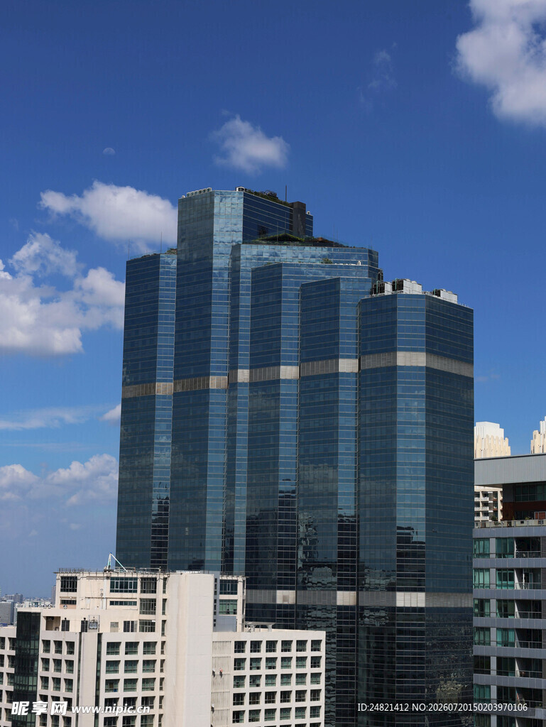 现代都市高楼大厦景观