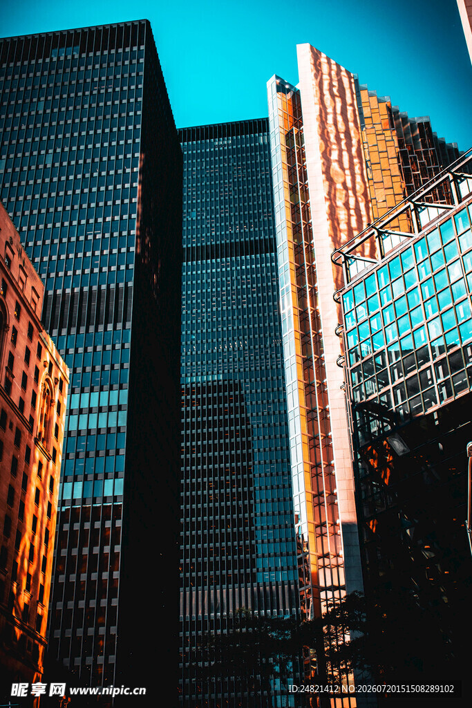 都市高楼建筑景观