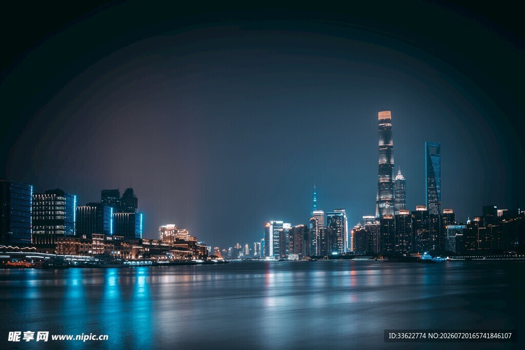 上海外滩璀璨夜景