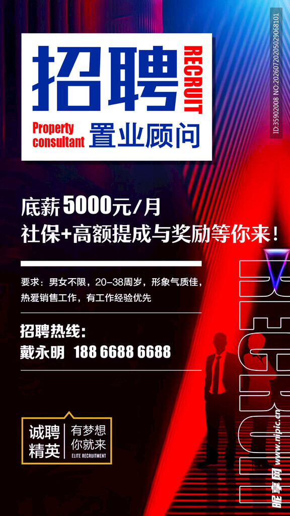 企业招聘置业顾问岗位