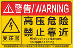 警示牌